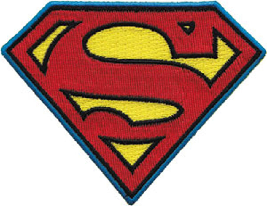 Application Superman Logo Patch, 3 inches