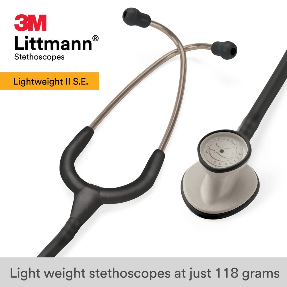 Lightweight II S.E. Stethoscope, 2450, 28 Black Tube