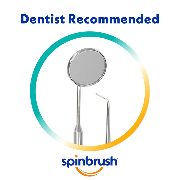 Spinbrush Pro Whitening Soft Bristle Replacement Heads,