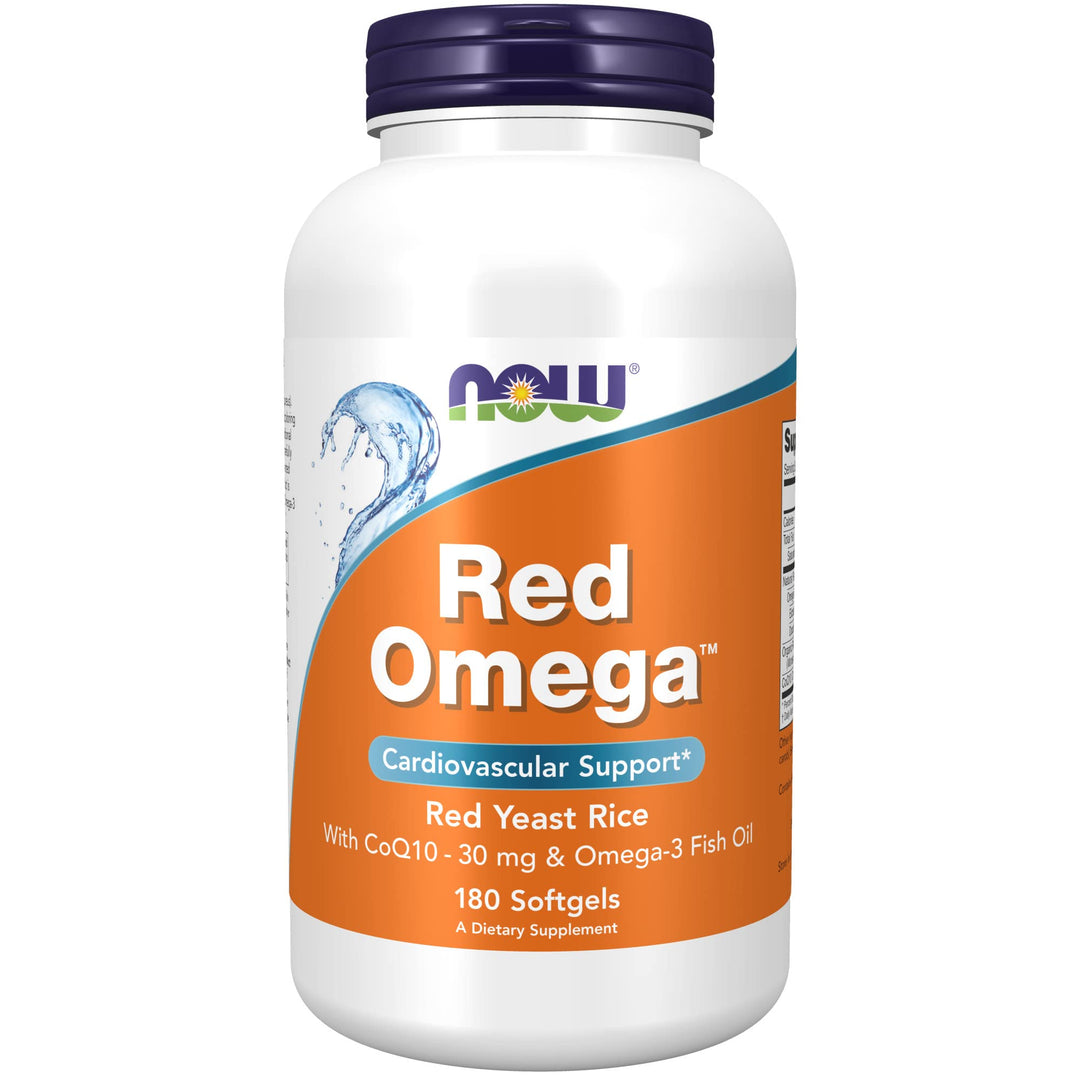 Now Foods Red Omega Soft-gels, 180-Count