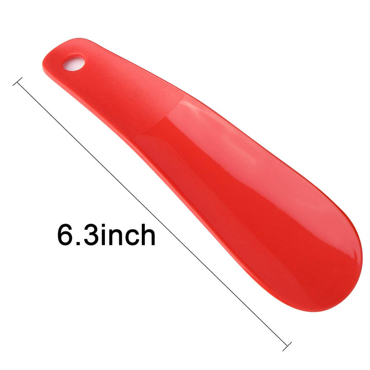 10Pcs Plastic Shoe Horn 6.3 Travel Shoe Horn for Men, Women and Kids