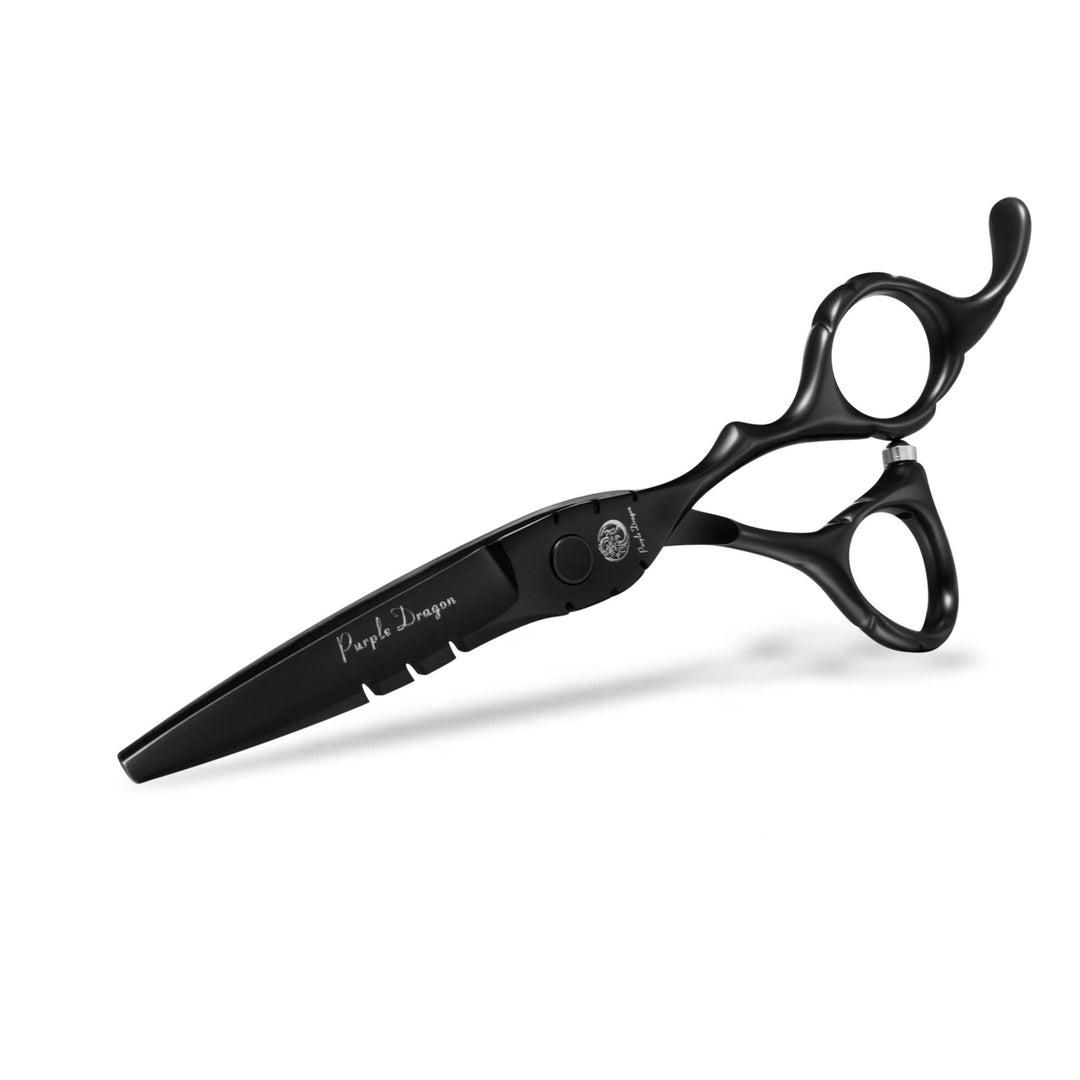 Professional Japan 440C Hair Salon Cutting Shear and Barber Thinning Scissor Hairdressing Shear Set with Bag