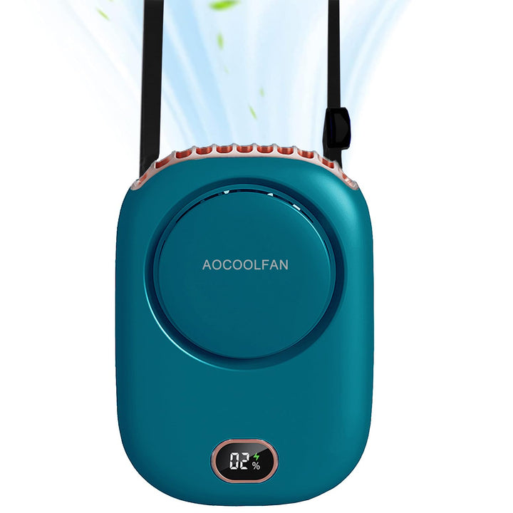 AOCOOLFAN Portable Neck Fan, Handheld Mini Fan Small Pe