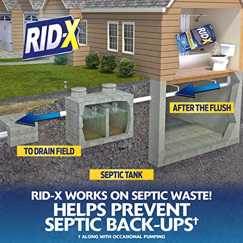RID-X Septic Treatment, Septic Tank Treatment, 1 Month 