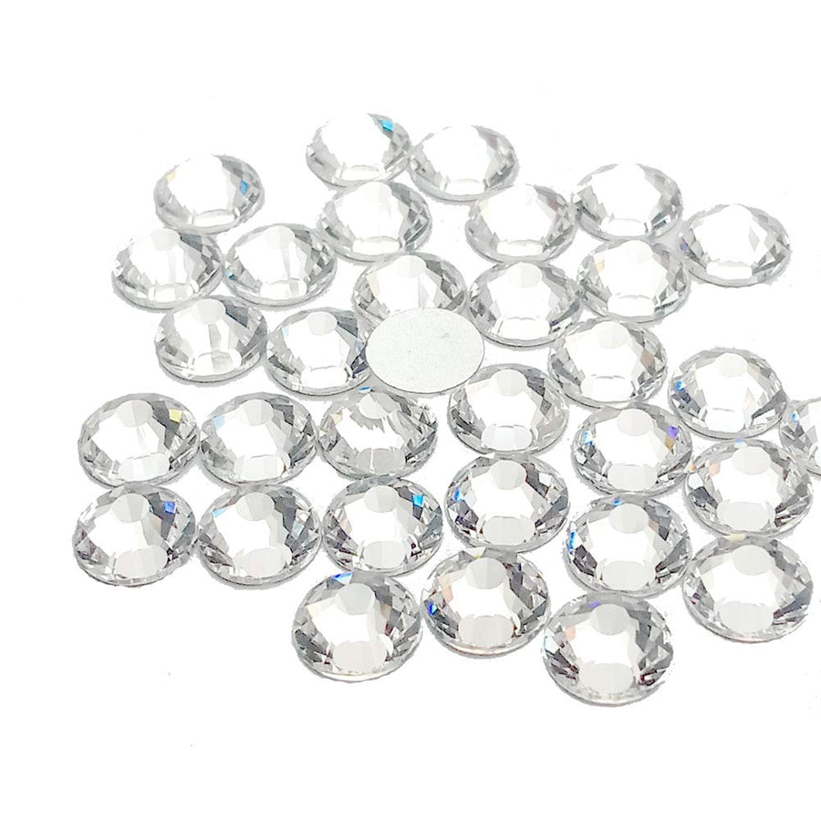 1.8mm Small Crystals Flatback Glass Rhinestones for Nails Craft Shiny No Dull Round Stones Gems Sparkly Diamond SS5 2880pcs
