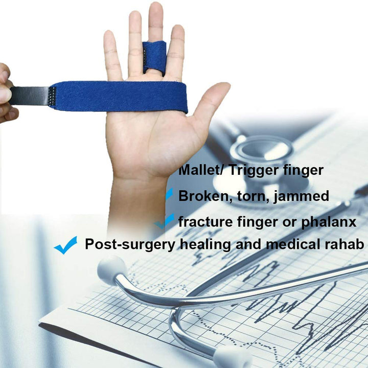 Trigger Finger Splint, Finger Knuckle Support Brace, Ad