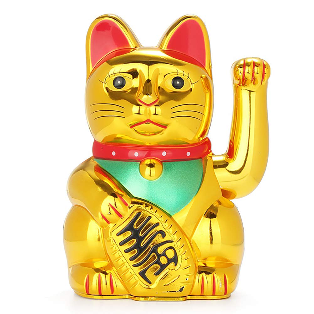 FIOTOK Maneki Neko, Lucky Fortune Cat, Japanese Lucky C