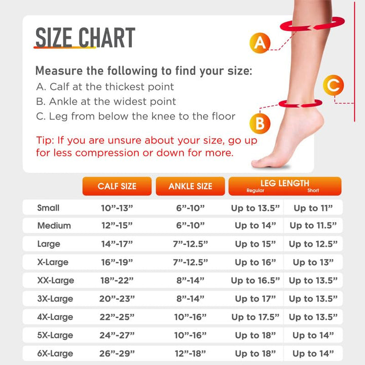 Short Zipper Compression Socks for Women and Men Open T