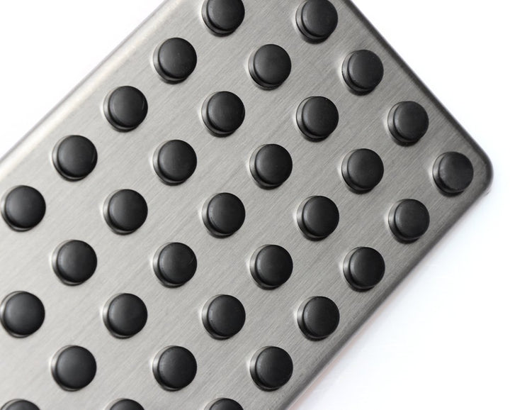 9 MOONStainless Steel Footrest Foot Rest Dead Pedal Pad Cover For Mercedes Benz A B C E S CLS SLK CLA GLA GLK ML G GL Series Car Styling