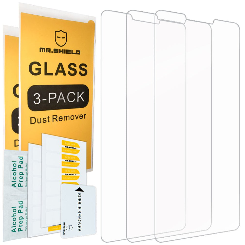 [3-PACK] Designed For LG G7 ThinQ [Tempered Glass] Screen Protector with Lifetime Replacement