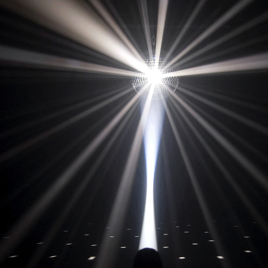 Disco Ball Pin Spot Light with White LED Stage Lighting Beam Spotlight Lights for Mirror Ball Club Party Bar DJ Events