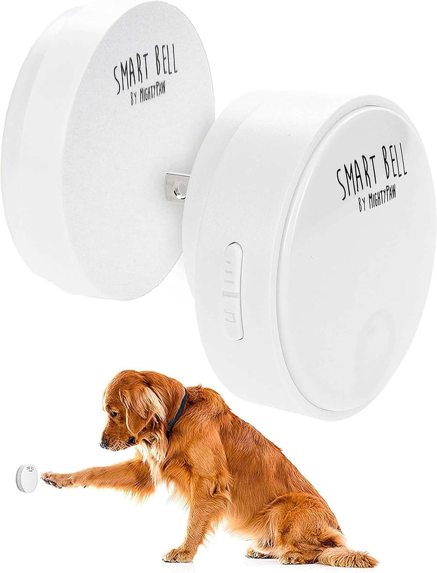 Smart Bell 2.0 (1 Button Pack) - Wireless Electronic Dog Doorbell - Dog Potty Button Communication - Pet Communication Tool - Puppy Potty Training