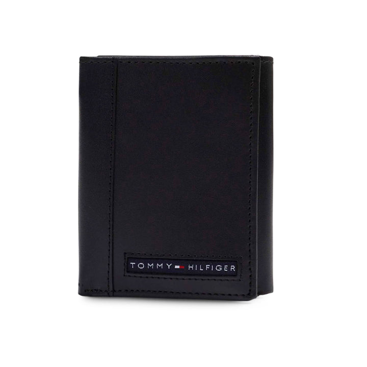 Tommy Hilfiger Men&#39;s Leather Cambridge Trifold 