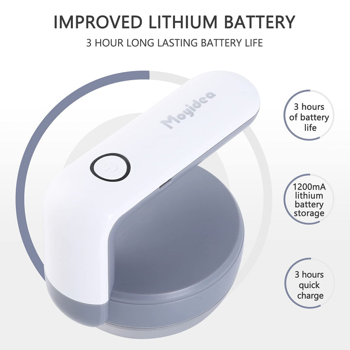 Moyidea Fabric Shaver, Portable Electric Lint Remover w