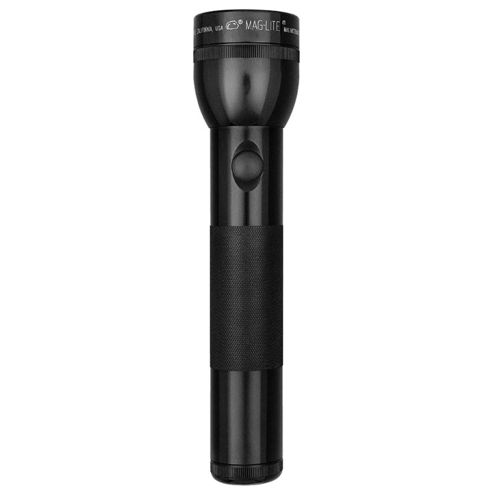 Maglite Heavy-Duty Incandescent 2-Cell D Flashlight, Black