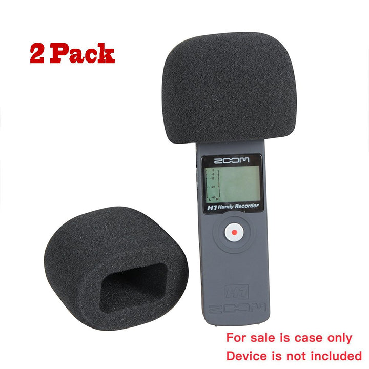 2 Pcs Foam Windscreen Fits Zoom H1n Handy Recorder Digital Recorder by Hermitshell
