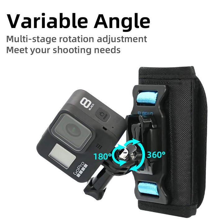 SUREWO Backpack Shoulder Strap Mount with Adjustable Sh