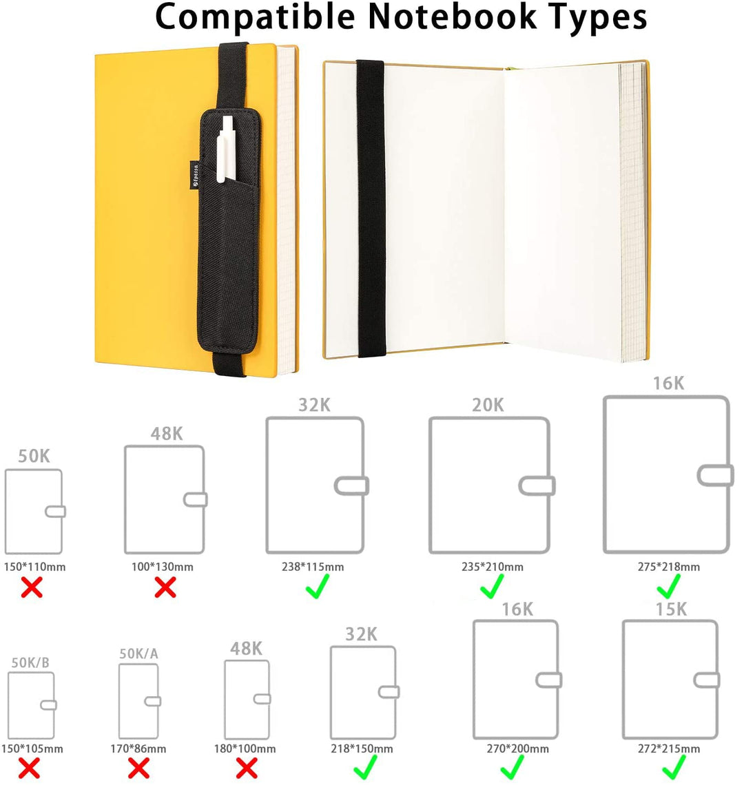 Epessa Portable Pen Holder,Pencil Holder,Pen Sleeve Cas