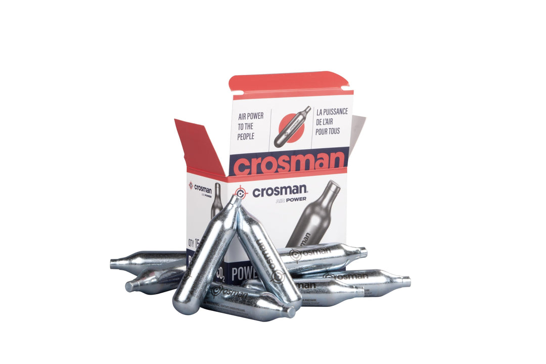 Crosman 15-Count CO2 Cartridges For Air Rifles And Air 