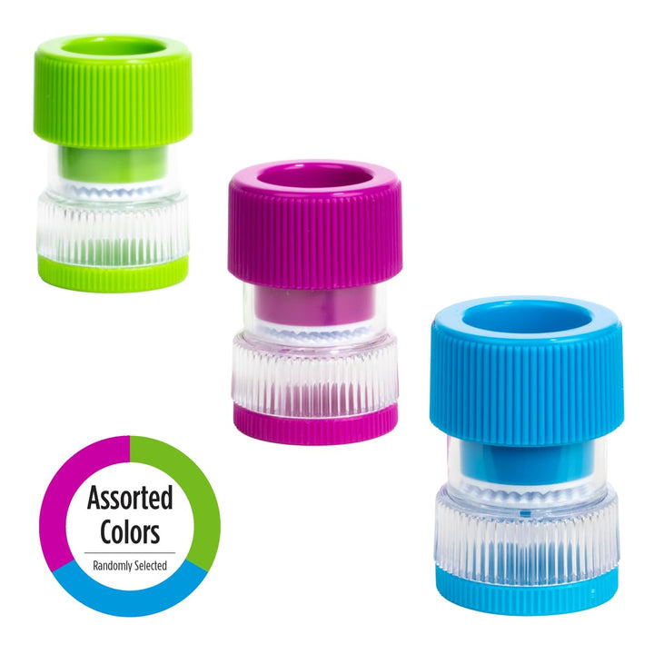 EZY DOSE Pill Crusher, Crushes Pills, Vitamins, Tablets, Storage Compartment, Removable Drinking Cup, Portable Design, Designed for Travel, Color May Vary, BPA Free