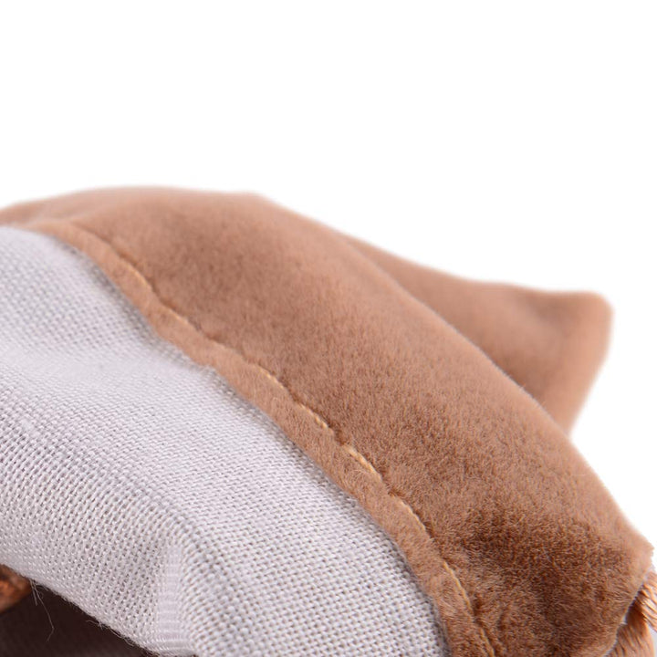 50PCS velvet jewelry storage bags small accessories collected Drawstring Pouches display and gifts For Weeding Party(Coffee)