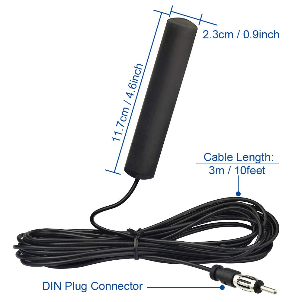 Bingfu Car Antenna Car Stereo FM AM Radio Antenna Car A