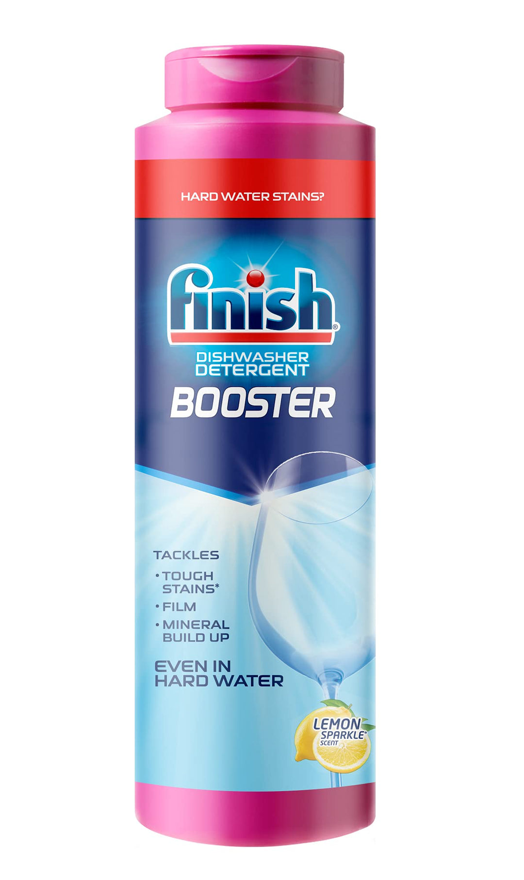 Hard Water Booster Powder, Lemon Sparkle, 14 Ounce
