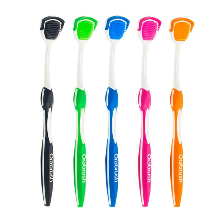 1 Pack Orabrush Tongue Cleaner Scraper