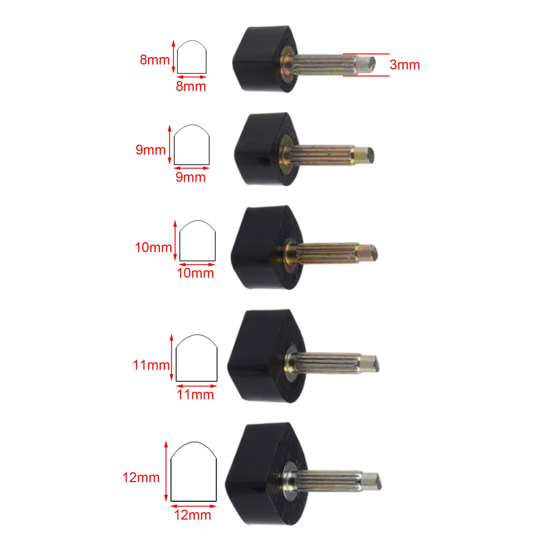 Cosmos 15 Pairs High Heel Tips Shoes Replacement Tap Ca