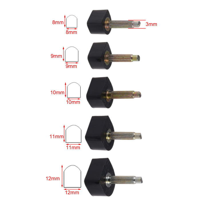 Cosmos 15 Pairs High Heel Tips Shoes Replacement Tap Ca