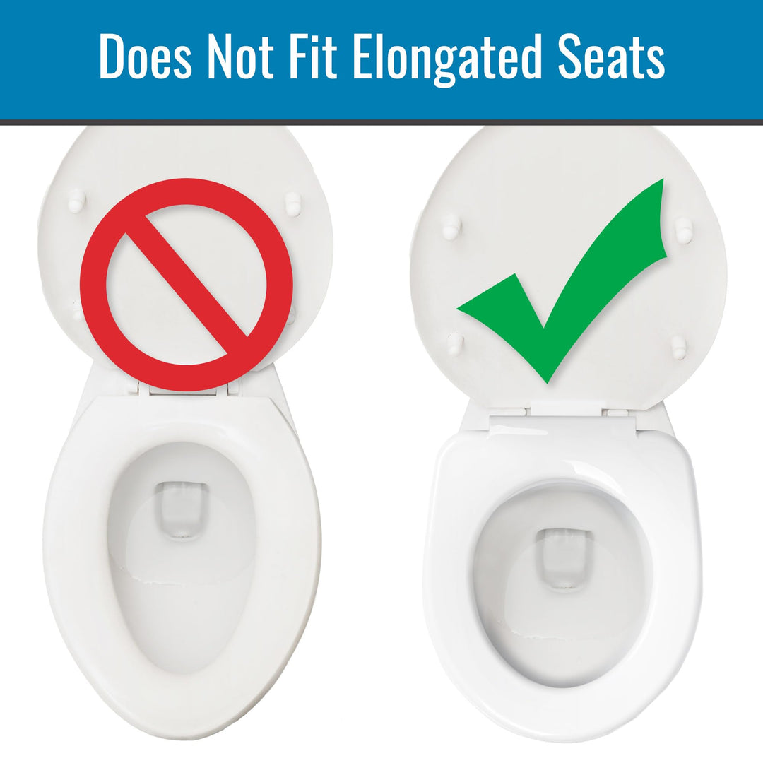 HealthSmart Enhanced Comfort 5 Raised (Round) Toilet Se
