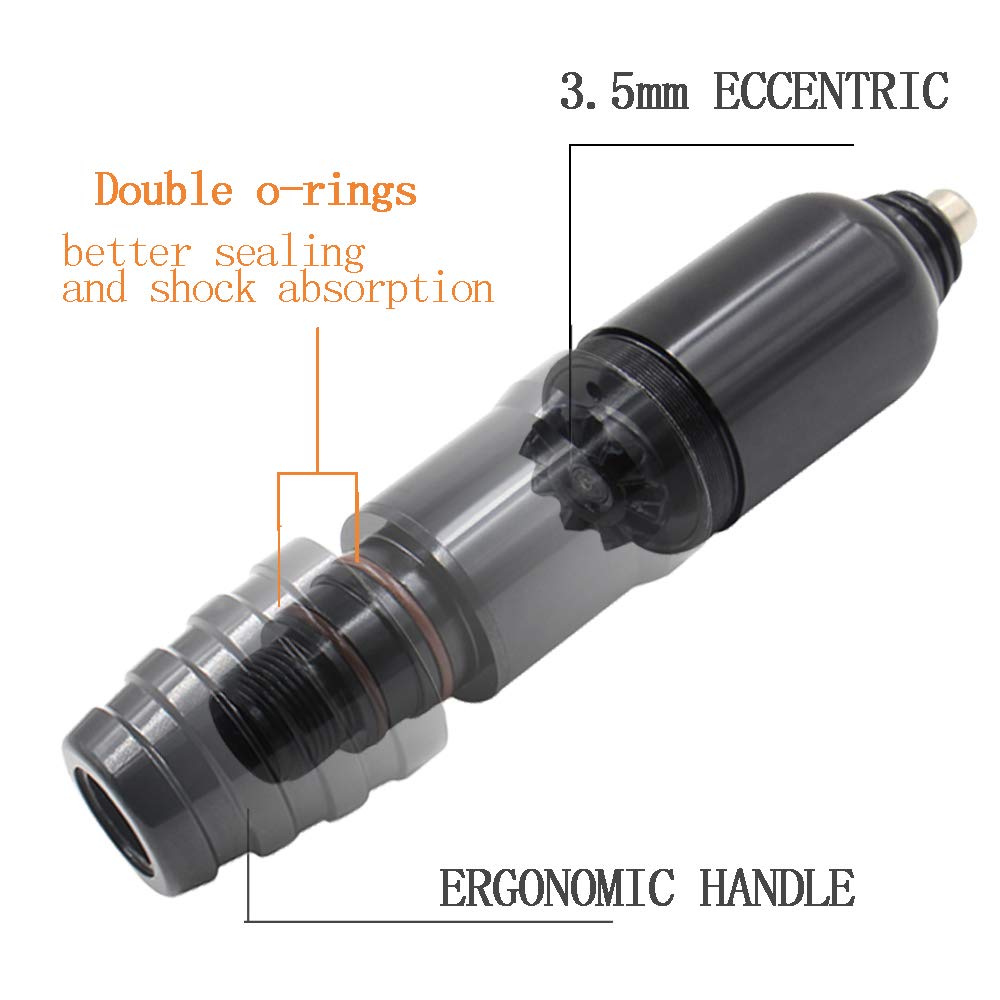 Rotary Tattoo Pen Machine - Rotary Tattoo Machine &amp; Permanent Makeup Pen Tattoo Gun with Cartridge Tattoo Pen rca Cord for Liner Shader Supply Cartridge Needles Tattoo Supplies