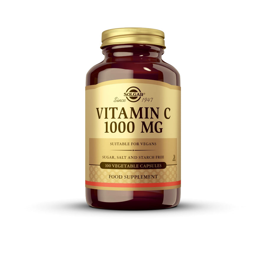 Solgar Vitamin C 1000 mg, 100 Vegetable Capsules - Anti