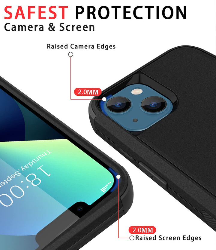 Diverbox for iPhone 13 Case [Shockproof] [Dropproof] [D