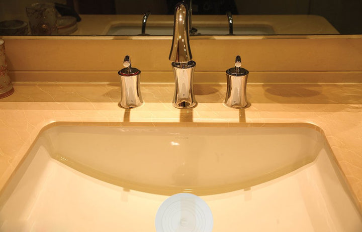 V-TOP Tub Stopper 2 Pack, 6 inches Large Silicone Drain