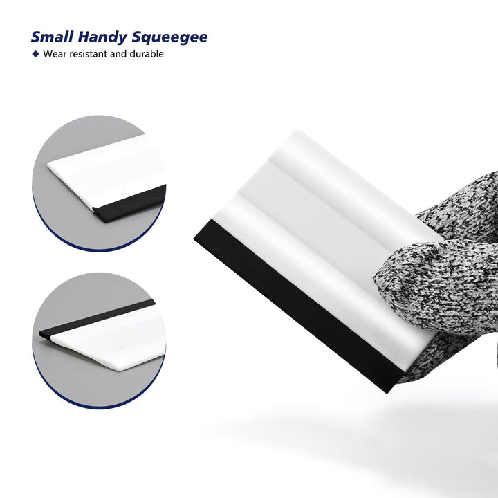 EHDIS 3Block Squeegee Mini Car Rubber Squeegee for Kitc