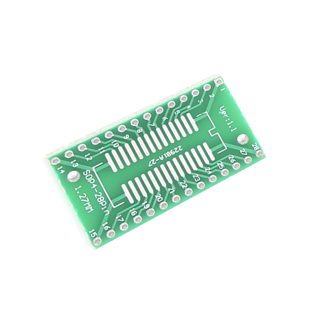 Cermant 35pcs 7 Values PCB Proto Boards SMD to DIP Adap