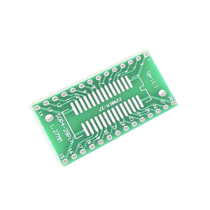 Cermant 35pcs 7 Values PCB Proto Boards SMD to DIP Adap