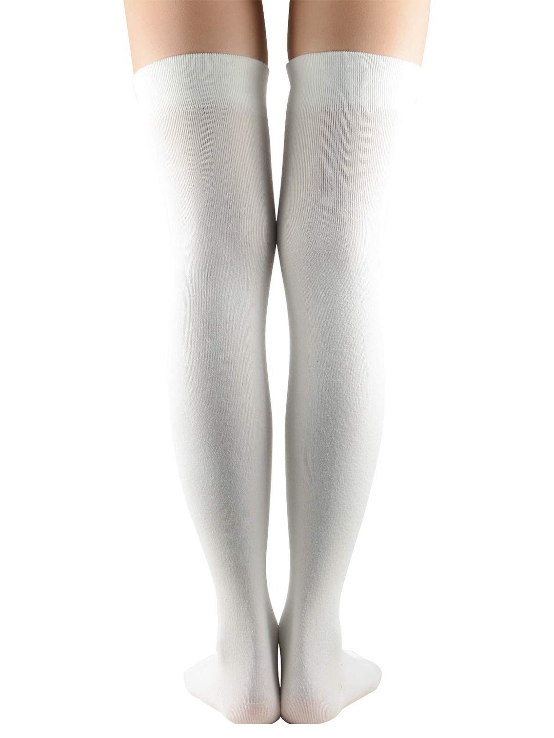 Women Non Slip Thigh High Socks Fashion Tube Stockings above Knee Cosplay Socks