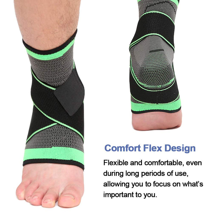 beister 1 Pair Ankle Brace Compression Support Sleeve f