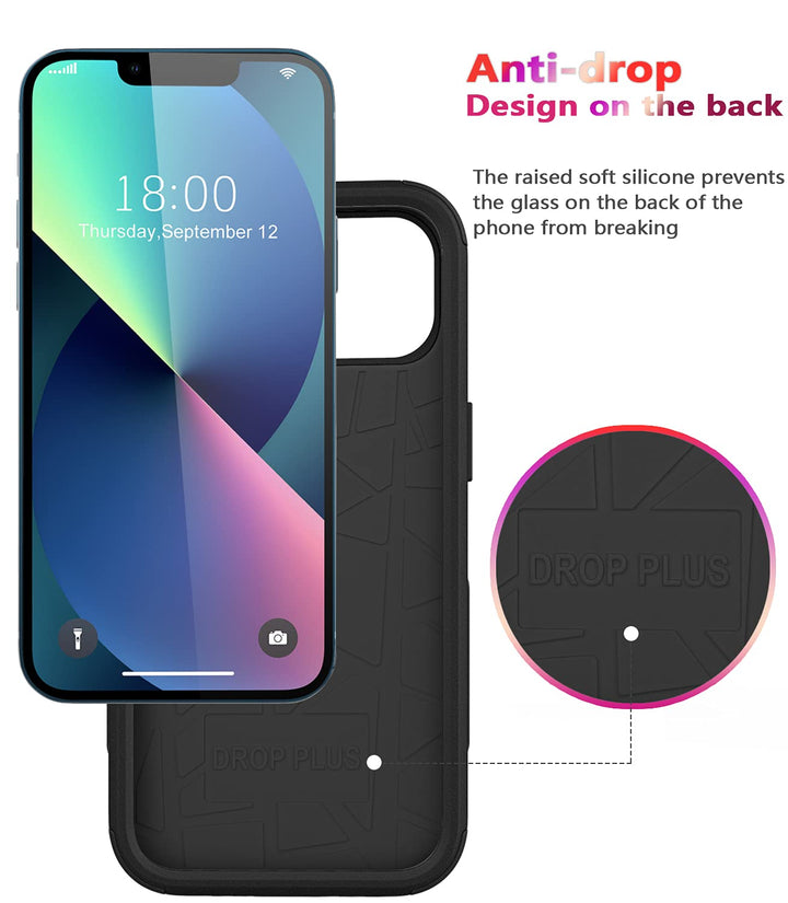 Diverbox for iPhone 13 Case [Shockproof] [Dropproof] [D