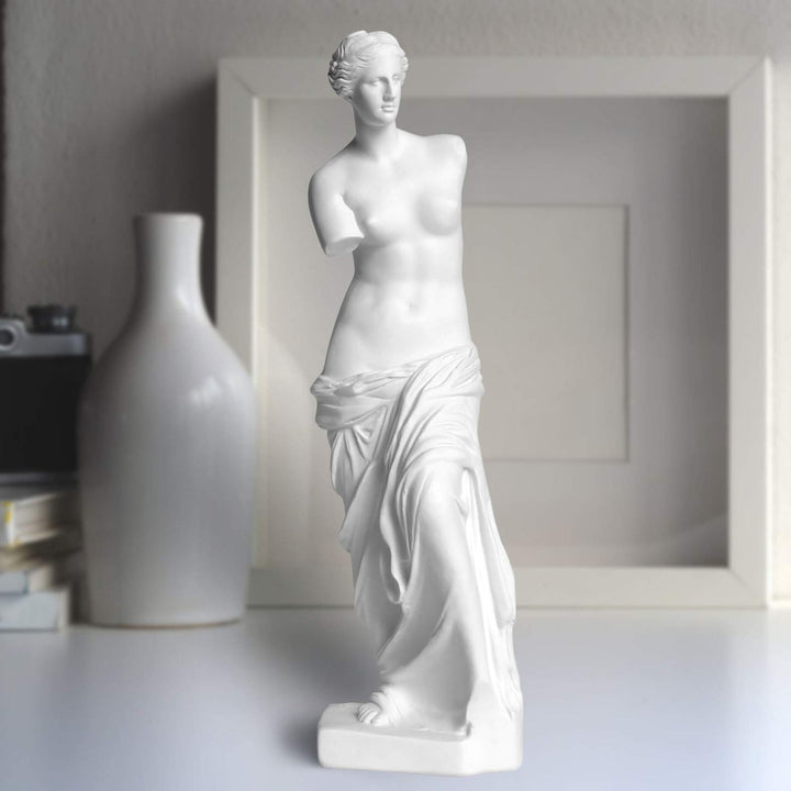 Venus De Milo Aphrodite of Milos Greek Mythology Goddess of Love and Beauty 12 Resin Statue Sculpture Figurine Art Decor,Venus De Milo Bust