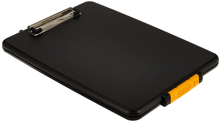 Dexas Slimcase Storage Clipboard, Black