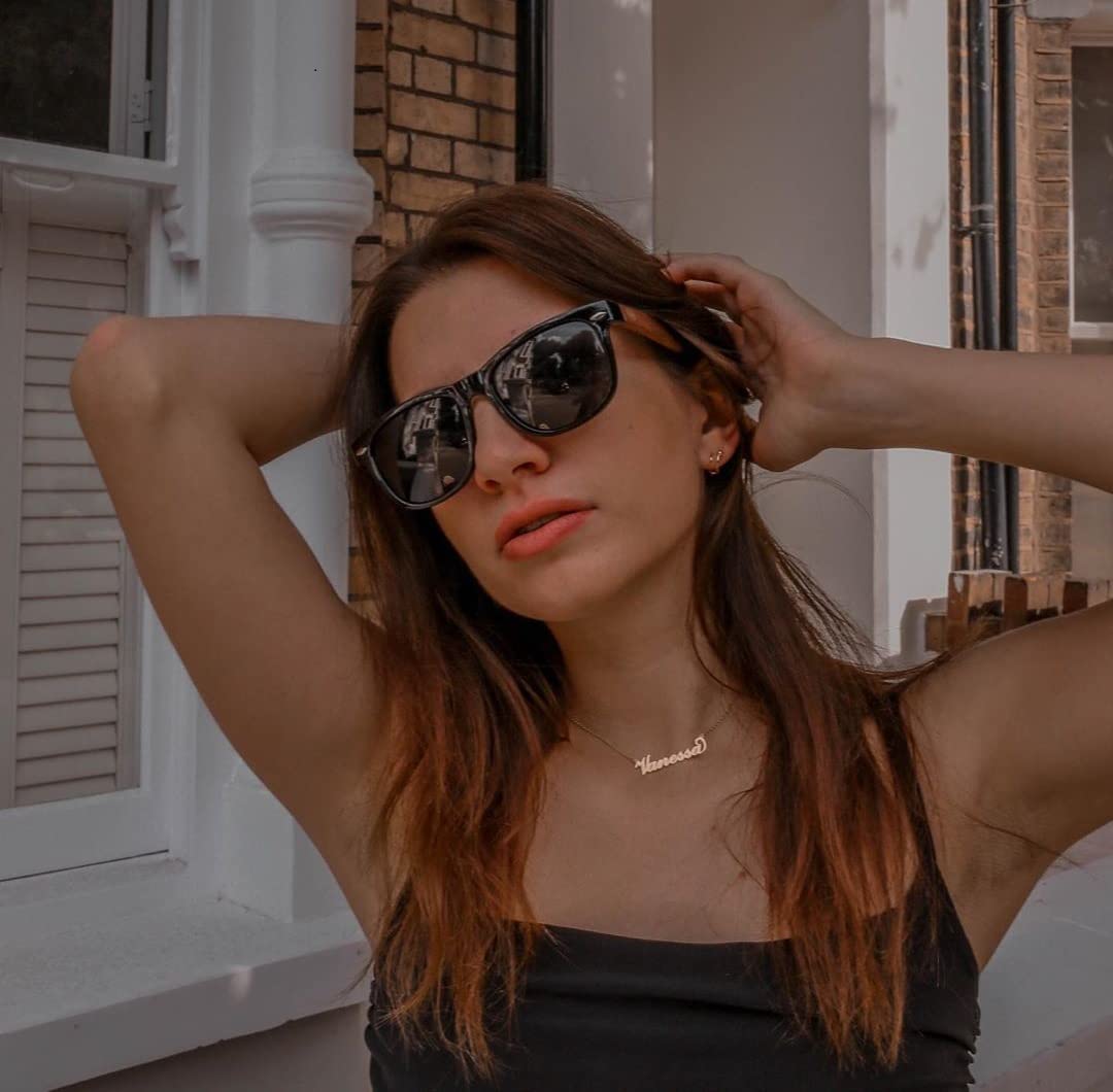 FEISEDY Polarized Wood Sunglasses Women Men HD UV400 Dr
