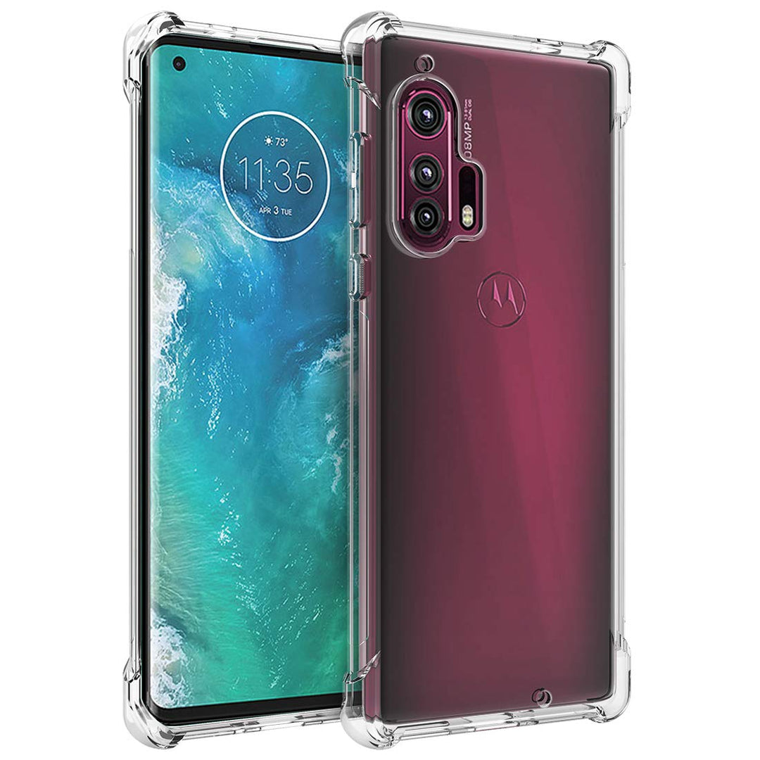 Osophter for Moto Edge Plus Case Clear Moto Edge+ Case 