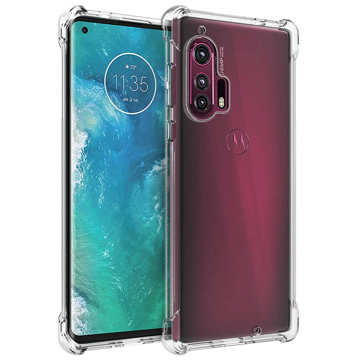 Osophter for Moto Edge Plus Case Clear Moto Edge+ Case 