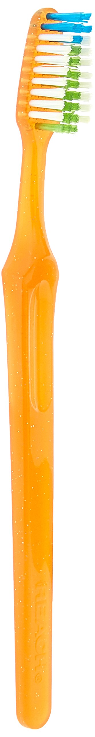 Crystal Clean Firm Adult Toothbrush, 1 ea (Colors May Vary)