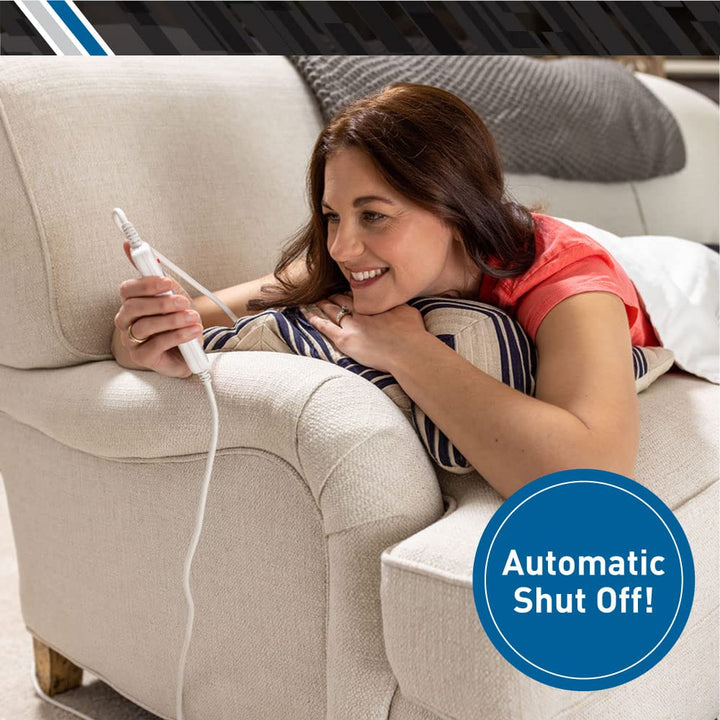 ZZHP1427 14 x 27 Black Digital Electric Moist Heating Pad white/27 inches AD