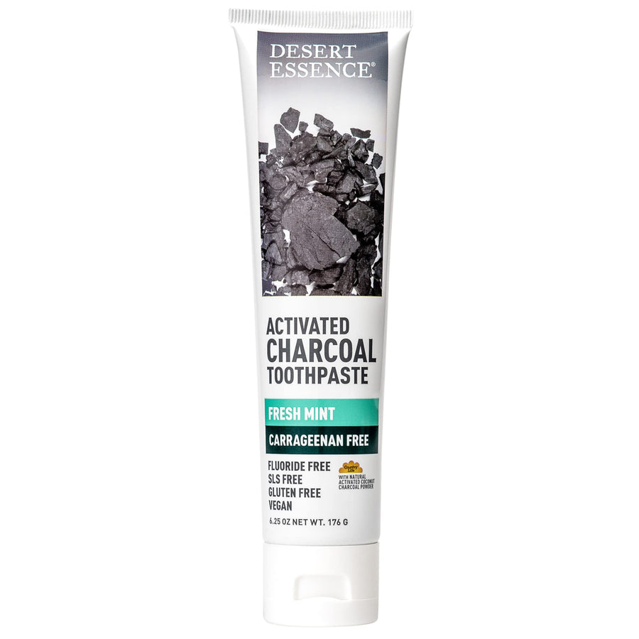 Desert Essence - Carrageenan Free Activated Charcoal To