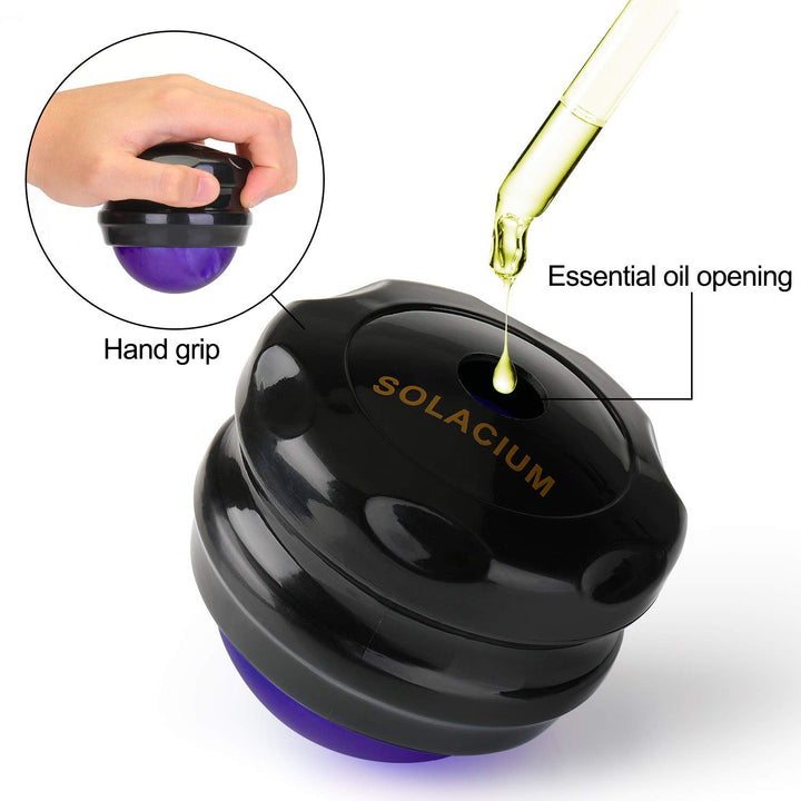 Manual Massage Roller Ball - Massager and Therapy Tool 